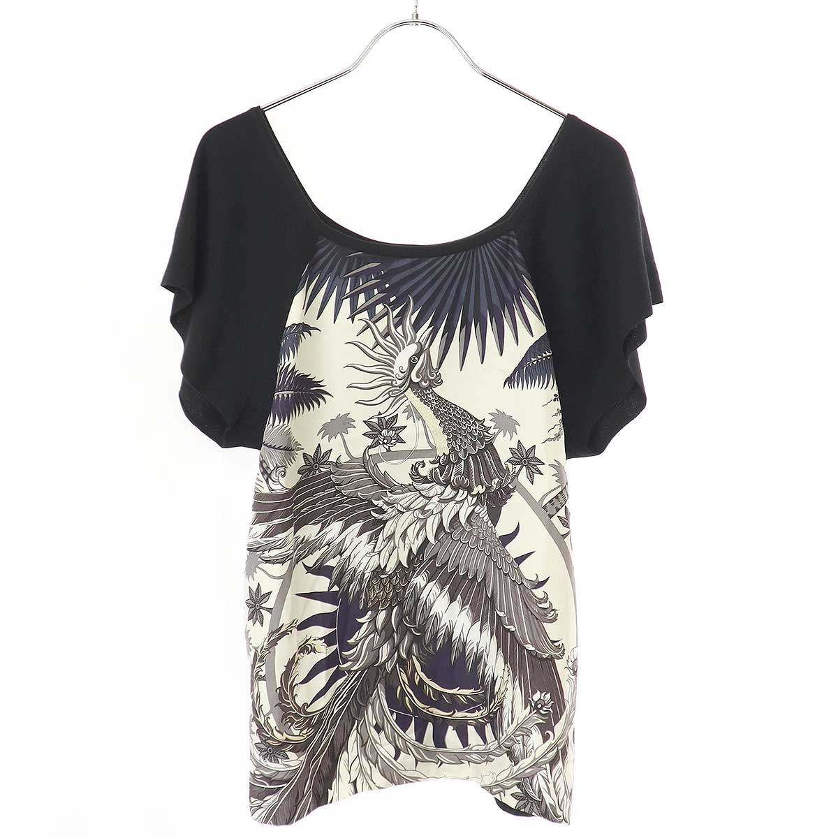 Hermes Mythiques Phoenix Twill Lane Top Black 36