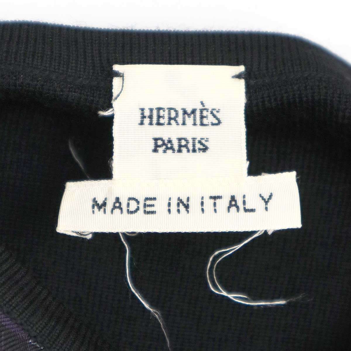 Hermes Mythiques Phoenix Twill Lane Top Black 36 — view 3