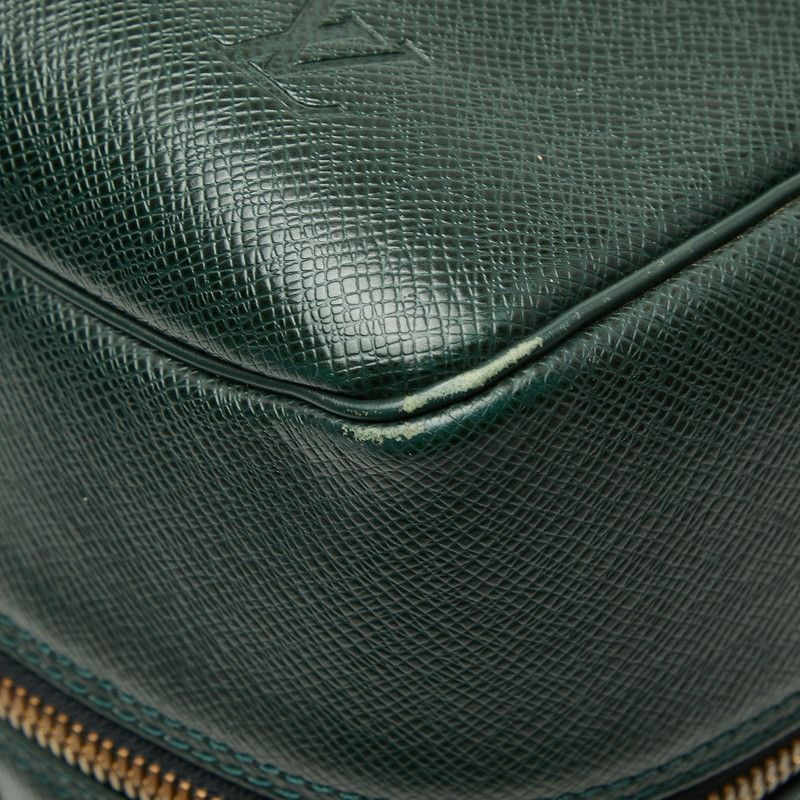Louis Vuitton Taiga Elanga Un Posh Boston Bag Epi Sea Green Leather — view 5