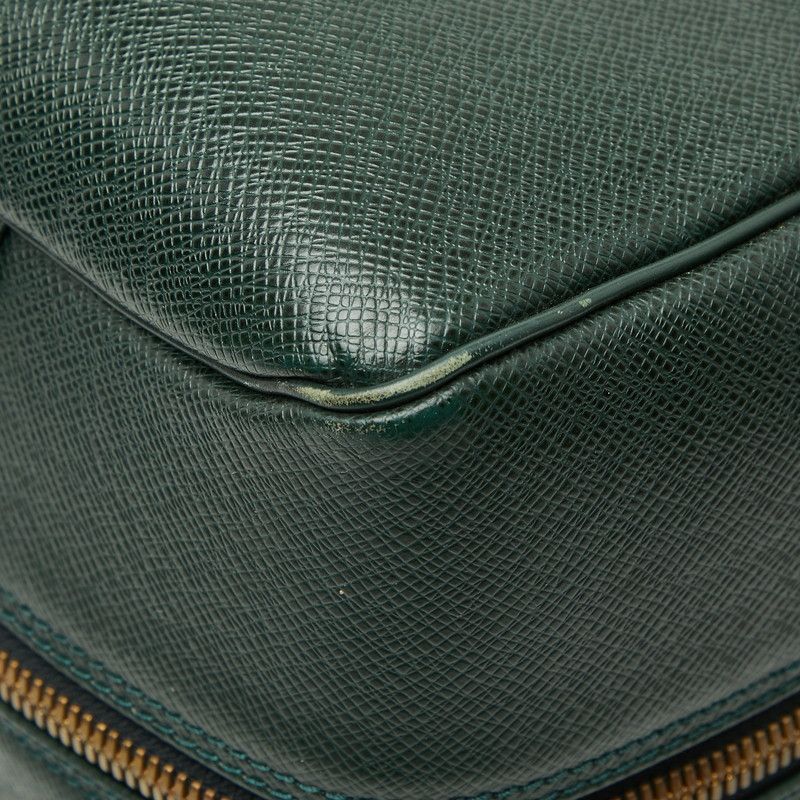 Louis Vuitton Taiga Elanga Un Posh Boston Bag Epi Sea Green Leather — view 7