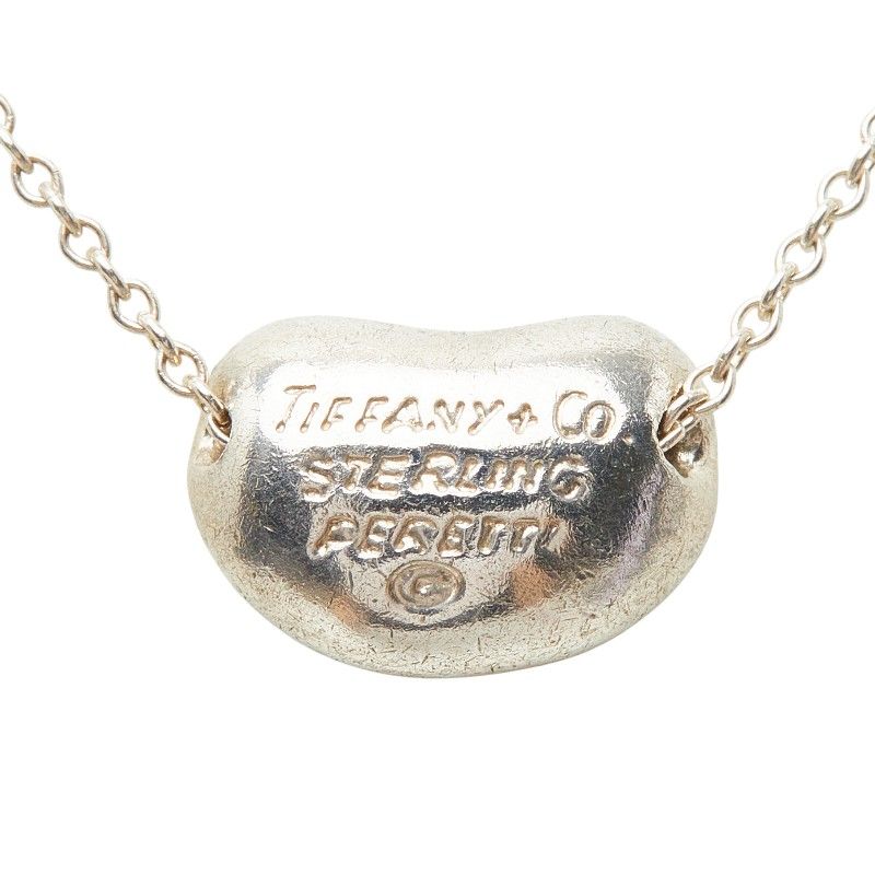 Tiffany & Co Bean Necklace Silver — view 3