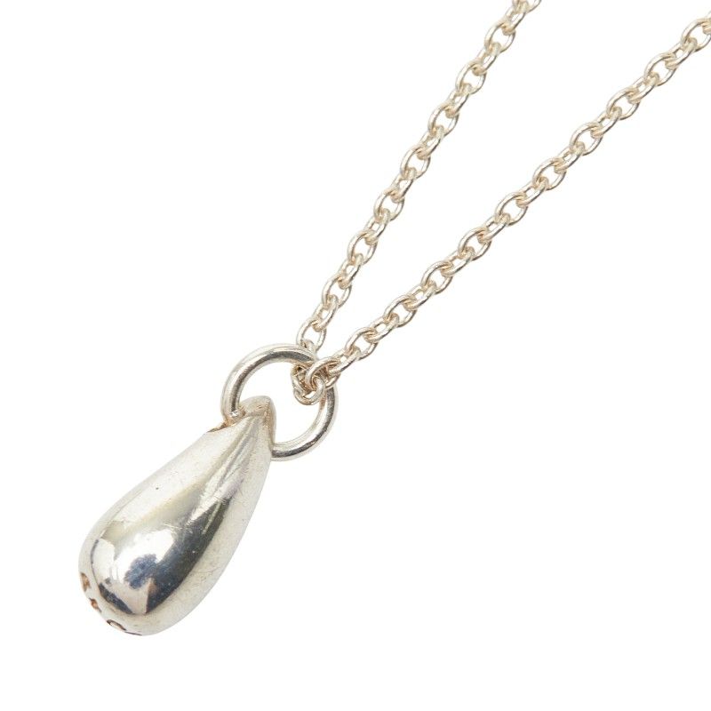 Tiffany & Co Teardrop Necklace Silver