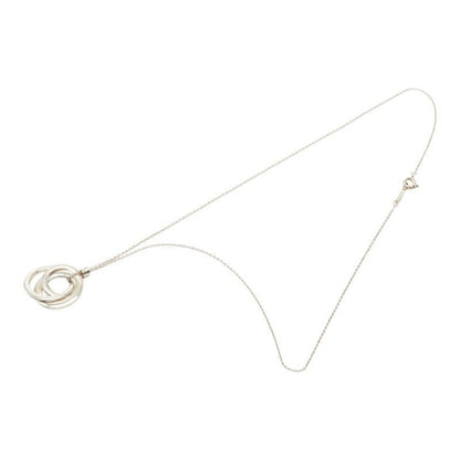 Tiffany & Co Interlocking Circle Necklace Silver — view 4