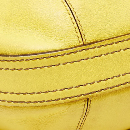 Loewe Anagram Fiesta 2-Way Shoulder Bag Yellow Leather — view 5