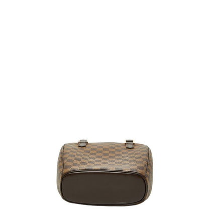 Louis Vuitton Damier Sarria Handbag Brown Leather — view 3