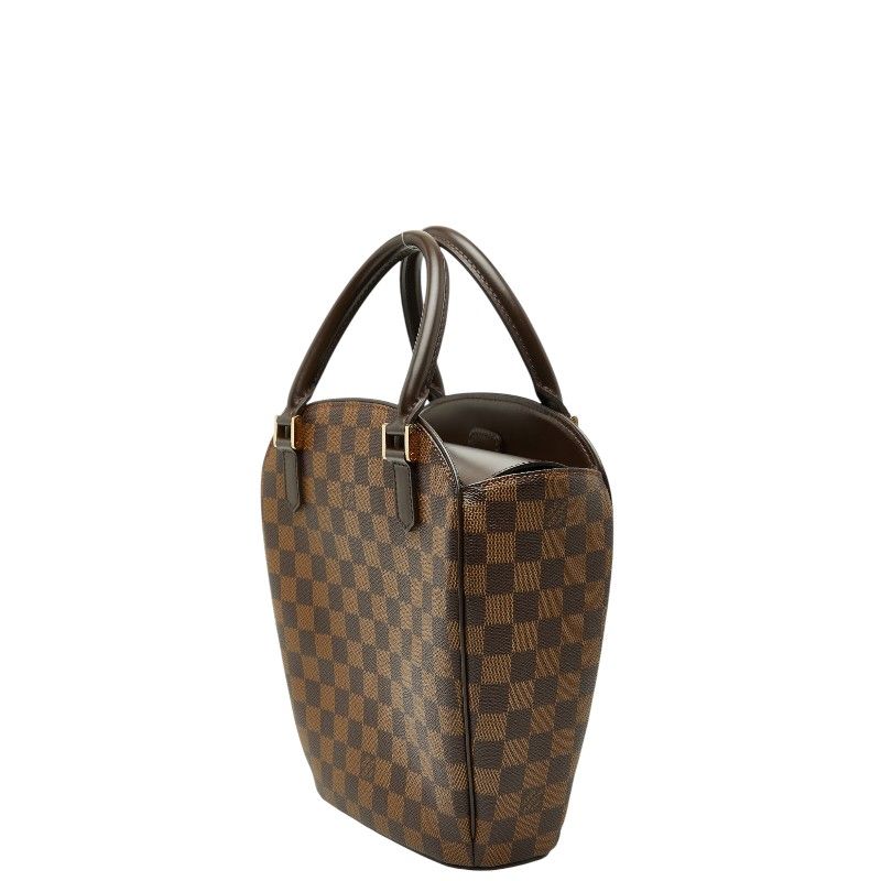 Louis Vuitton Damier Sarria Handbag Brown Leather — view 2