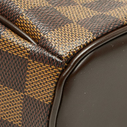 Louis Vuitton Damier Sarria Handbag Brown Leather — view 5