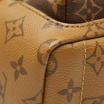 Louis Vuitton Monogram Reverse Palm Springs Mini Backpack Black Brown Leather — view 5