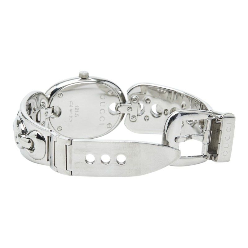 Gucci Watch 121.5 Pink Shell Silver Stainless Steel — view 5