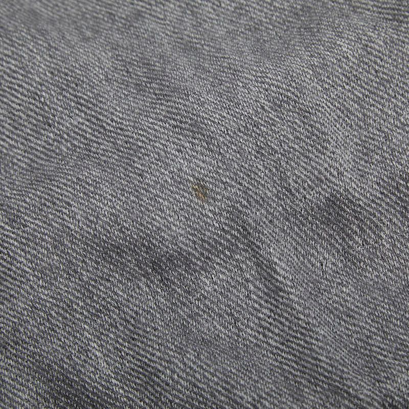 Bvlgari Logo Shawl Gray Blue Wool Cashmere 1- Scarf — view 5