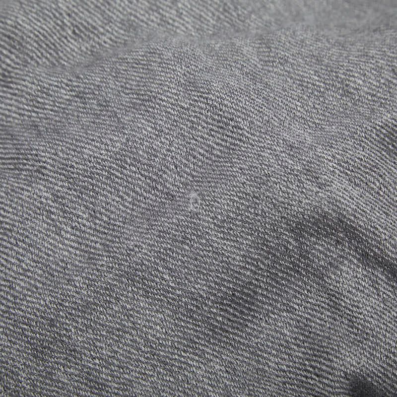 Bvlgari Logo Shawl Gray Blue Wool Cashmere 1- Scarf — view 6