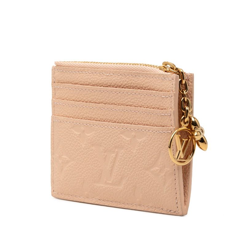 Louis Vuitton Monogram Empreinte Card Holder Flora Case Coin Purse Shamalow — view 2