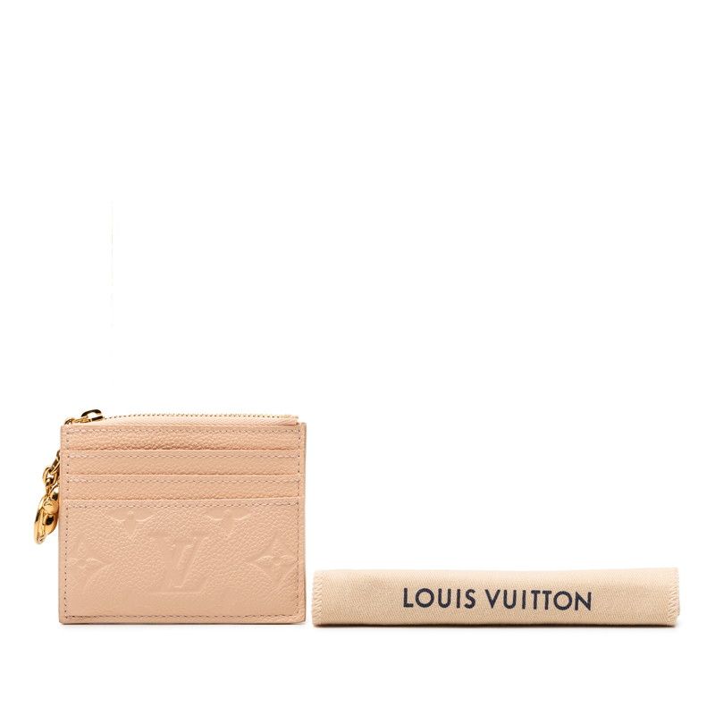Louis Vuitton Monogram Empreinte Card Holder Flora Case Coin Purse Shamalow — view 6
