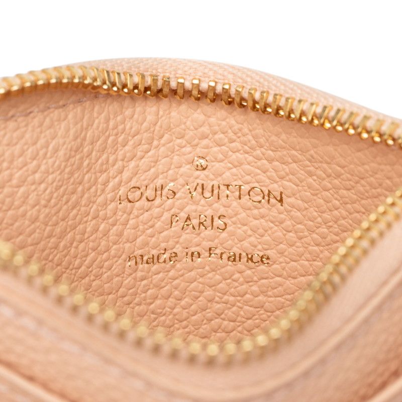Louis Vuitton Monogram Empreinte Card Holder Flora Case Coin Purse Shamalow — view 5