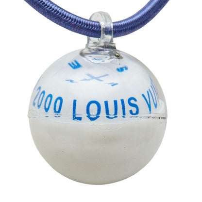 Louis Vuitton Cup Limited Compass Direction Magnet Necklace Choker Blue White — view 3