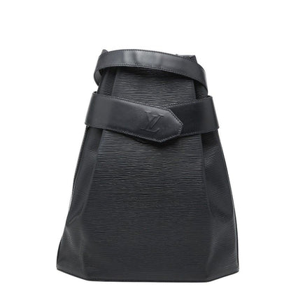 Louis Vuitton Epi Sac Depot GM Shoulder Bag Noir Black Leather — view 2