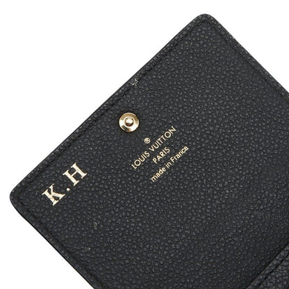 Louis Vuitton Monogram Empreinte Amberop Business Card Holder Case Noir Black — view 8