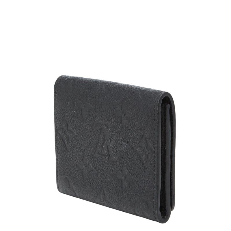 Louis Vuitton Monogram Empreinte Amberop Business Card Holder Case Noir Black — view 2