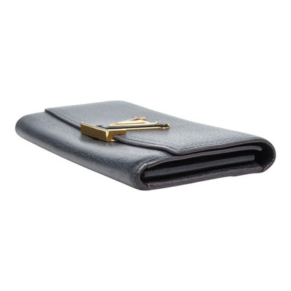 Louis Vuitton Portefeuille Capucines Bifold Wallet Black Taurillon Leather — view 4