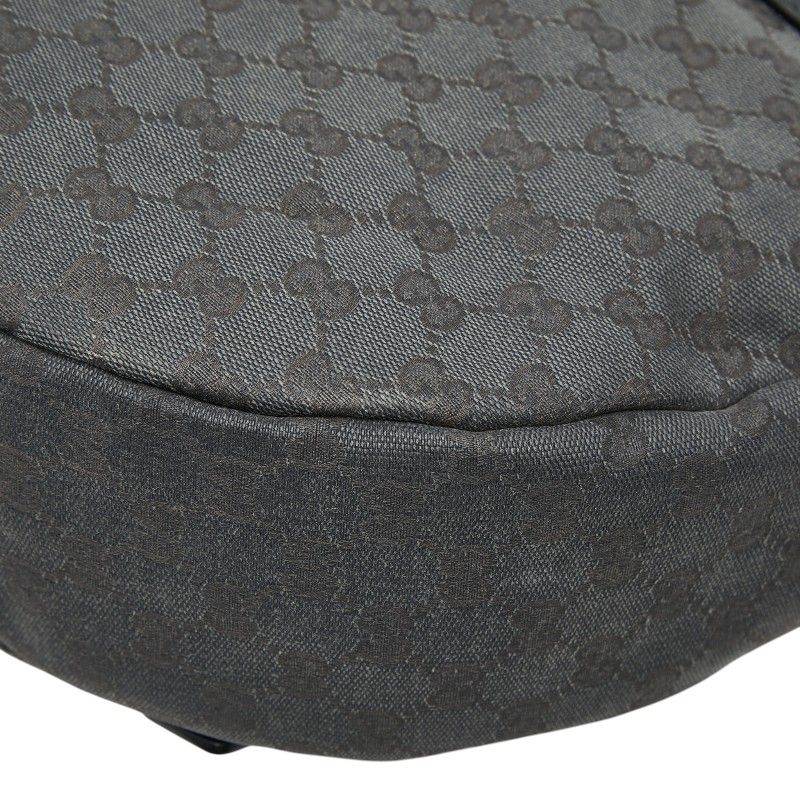 Gucci GG Canvas Cles Shoulder Bag Crossbody Black — view 6