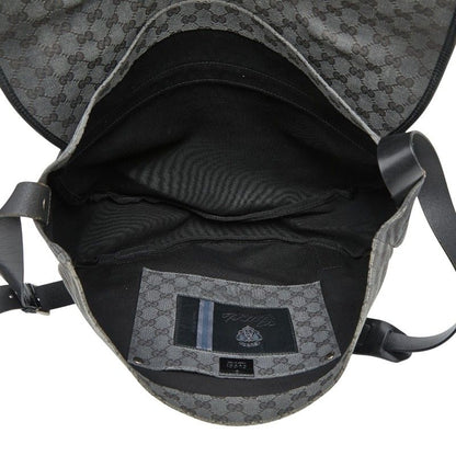 Gucci GG Canvas Cles Shoulder Bag Crossbody Black — view 8