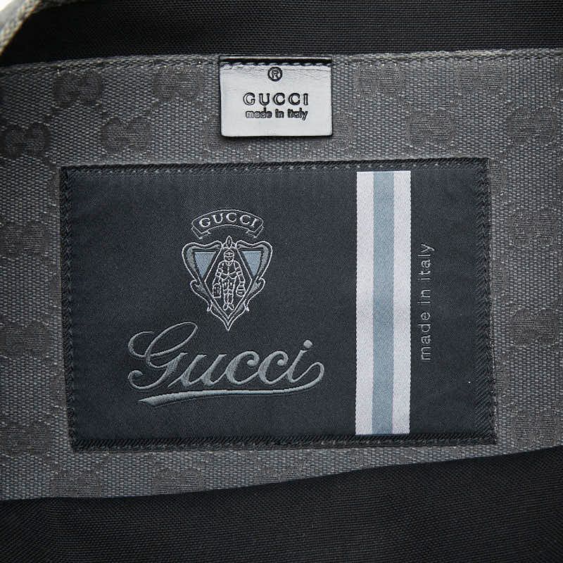 Gucci GG Canvas Cles Shoulder Bag Crossbody Black — view 9