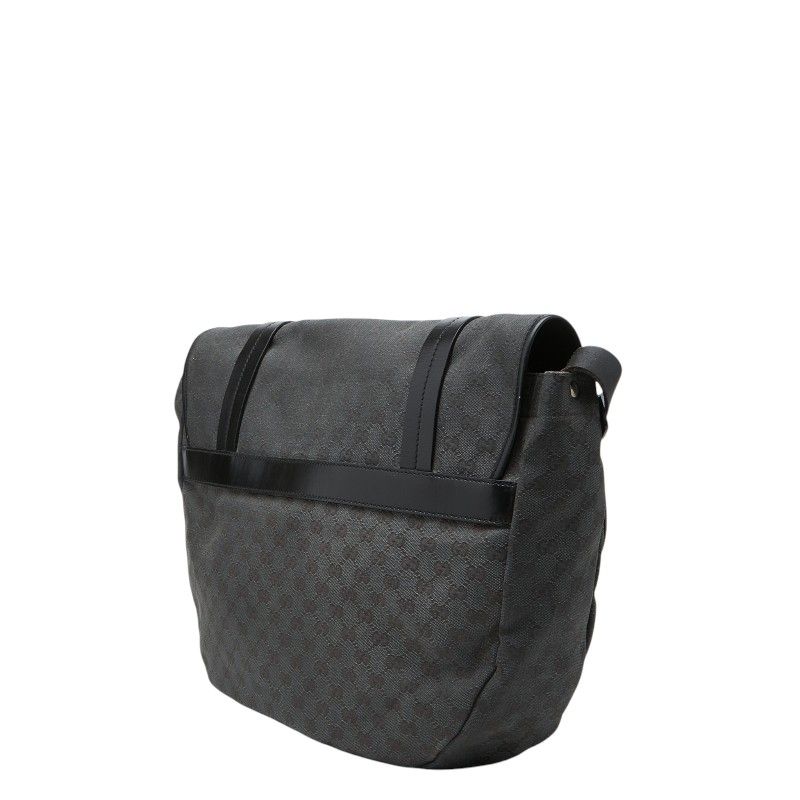 Gucci GG Canvas Cles Shoulder Bag Crossbody Black — view 2