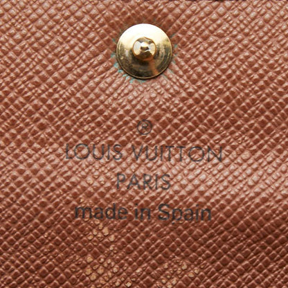 Louis Vuitton Monogram Portefeuille Sarah Wallet Brown Leather — view 8