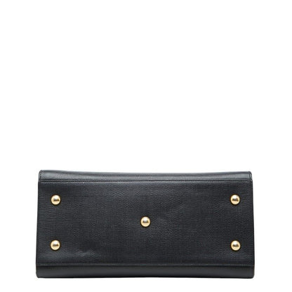 Saint Laurent Cabas Chic Shoulder Bag Black Leather — view 3