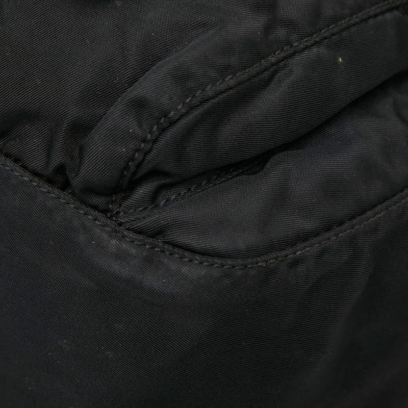 Prada Shoulder Bag Black Nylon Leather — view 4