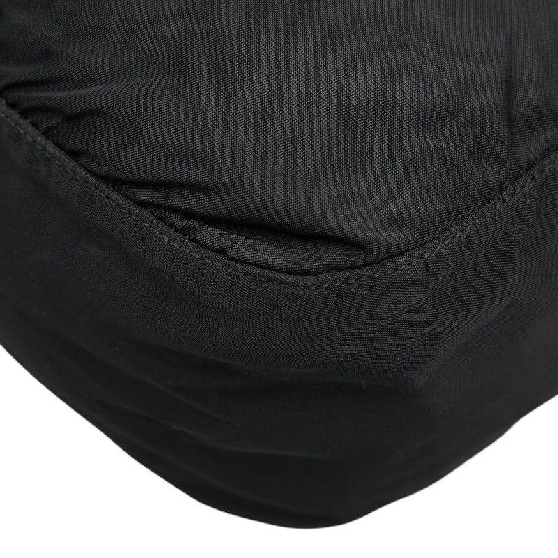 Prada Shoulder Bag Black Nylon Leather — view 6