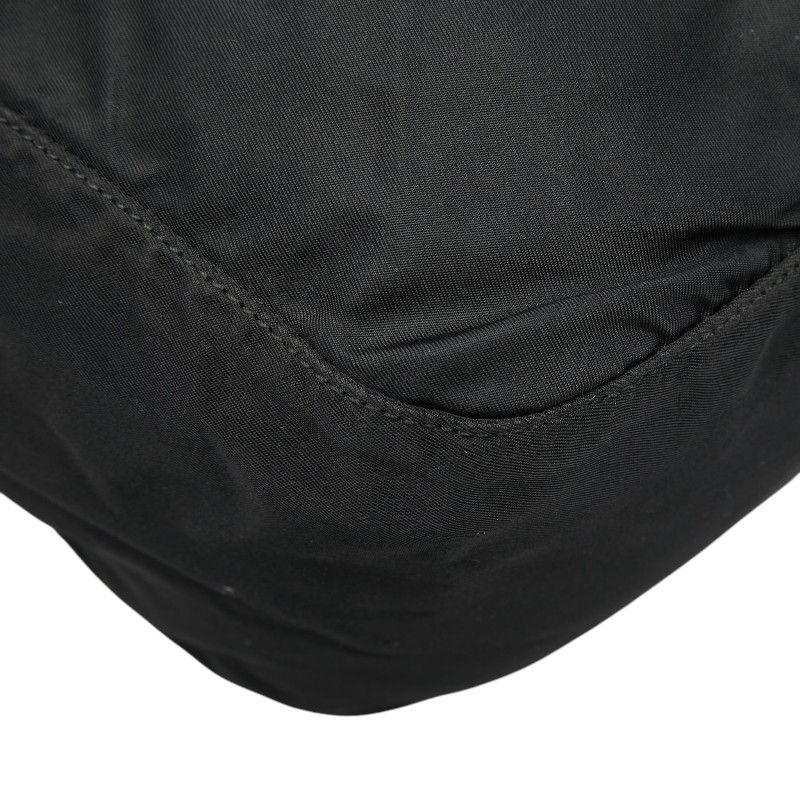 Prada Shoulder Bag Black Nylon Leather — view 7