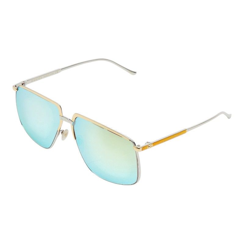 Gucci Sunglasses Gold Silver Plated Metal 1- Eyewear