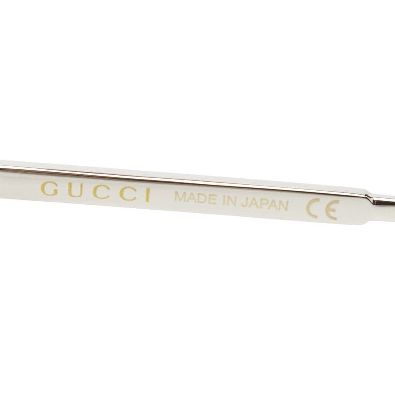 Gucci Sunglasses Gold Silver Plated Metal 1- Eyewear — view 5