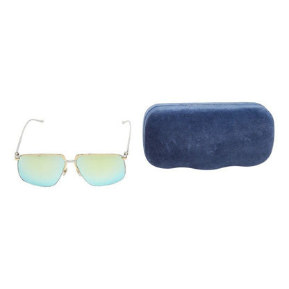 Gucci Sunglasses Gold Silver Plated Metal 1- Eyewear — view 7