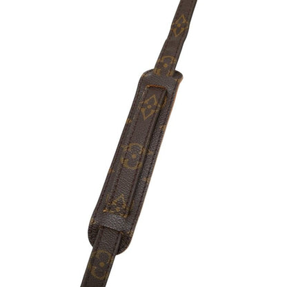 Louis Vuitton Shoulder Strap Brown Leather — view 7
