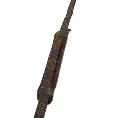 Louis Vuitton Shoulder Strap Brown Leather — view 6
