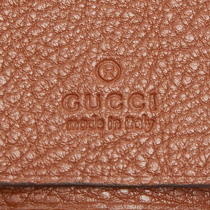 Gucci Diana Key Case Brown Leather 1- Key Holder — view 8