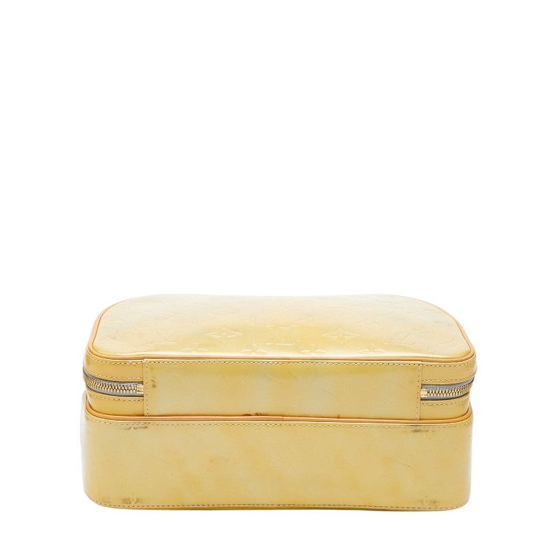 Louis Vuitton Monogram Vernis Backpack Gray Yellow Patent Leather — view 3