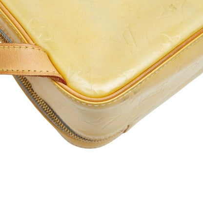 Louis Vuitton Monogram Vernis Backpack Gray Yellow Patent Leather — view 7