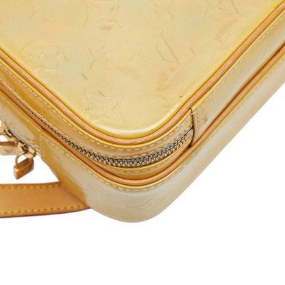 Louis Vuitton Monogram Vernis Backpack Gray Yellow Patent Leather — view 5