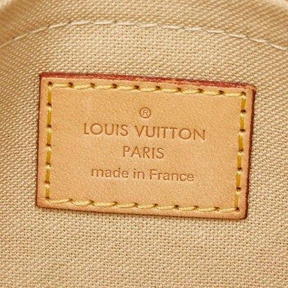 Louis Vuitton Damier Azur Favorite MM Chain 2-Way Shoulder Bag White Leather — view 8