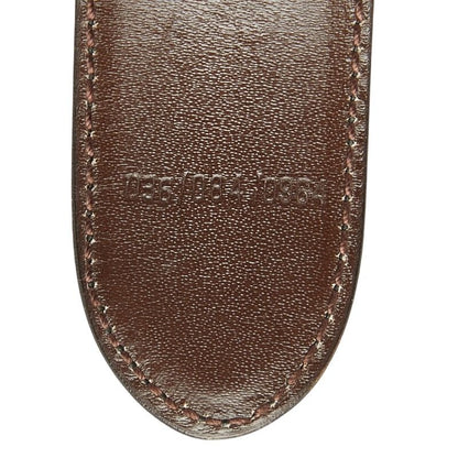 Gucci Vintage 084 Black Brown Leather Belt — view 6
