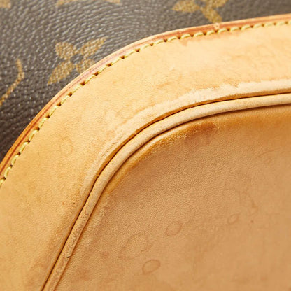 Louis Vuitton Monogram Alma PM Handbag Brown Leather — view 7