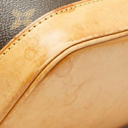 Louis Vuitton Monogram Alma PM Handbag Brown Leather — view 5