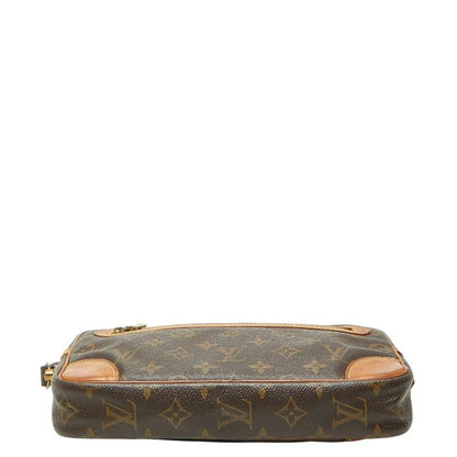 Louis Vuitton Monogram Marly Dragonne GM Second Bag Brown Leather — view 3