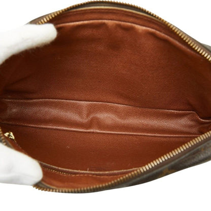 Louis Vuitton Monogram Marly Dragonne GM Second Bag Brown Leather — view 8