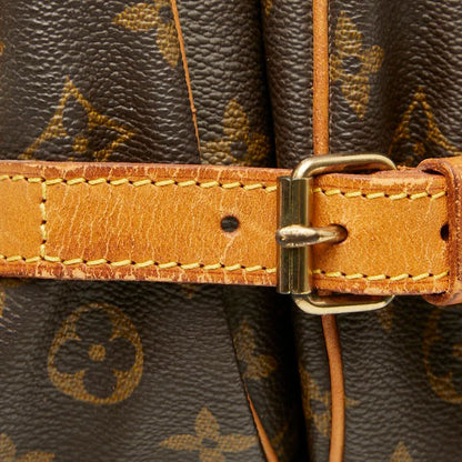 Louis Vuitton Monogram Saumur 30 Crossbody Shoulder Bag Brown Leather — view 8