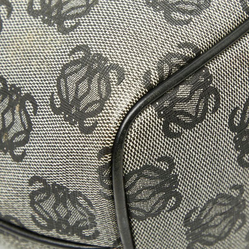 Loewe Anagram Tote Gray Black Leather — view 7