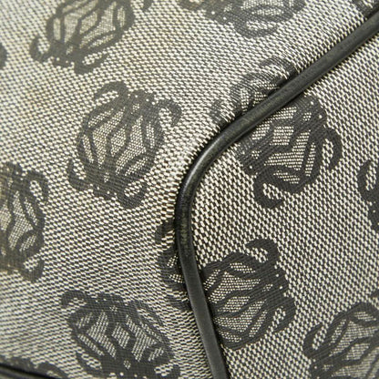 Loewe Anagram Tote Gray Black Leather — view 5
